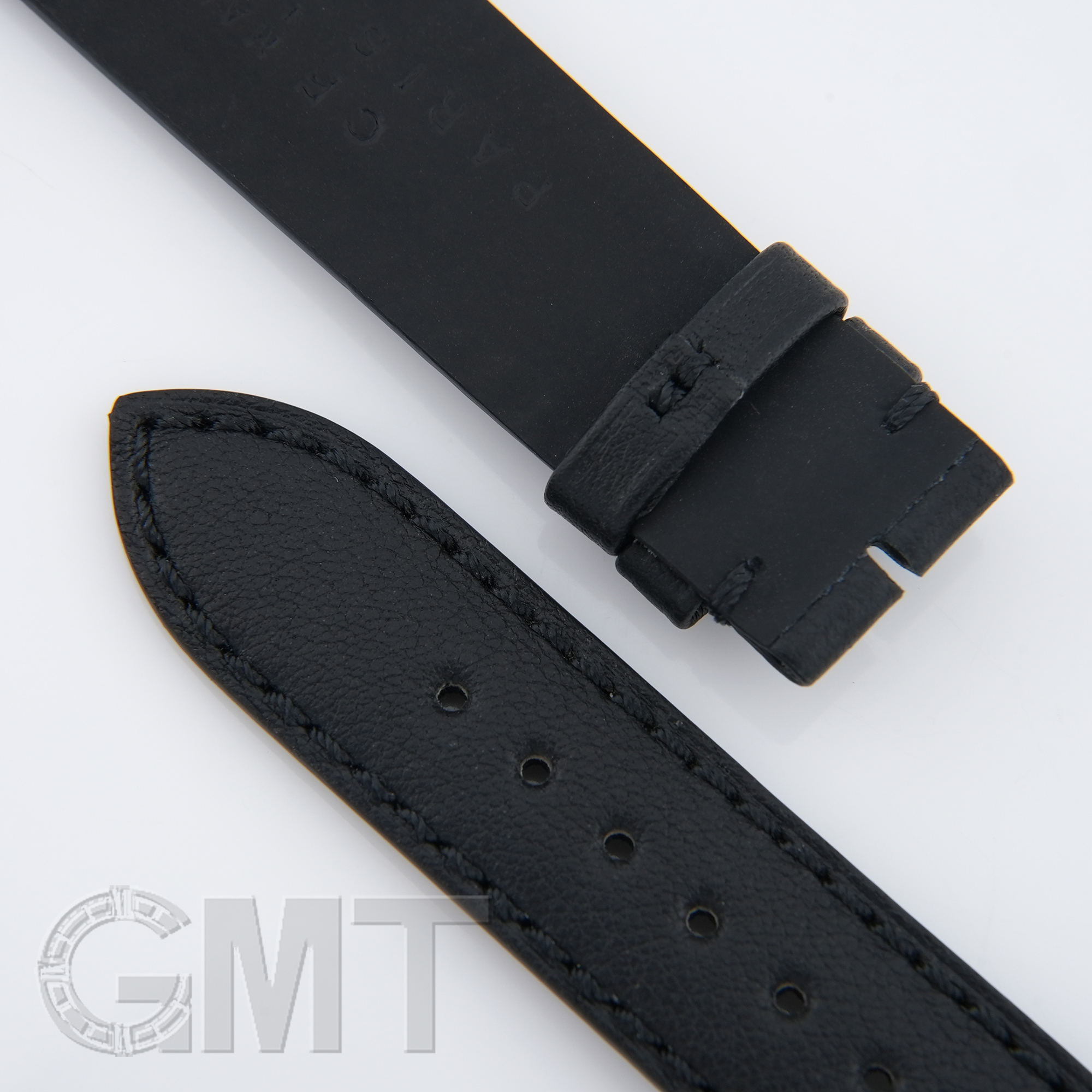 カミーユフォルネ 時計ベルト ブラック ヴォーリス 19mm Mens Fashion