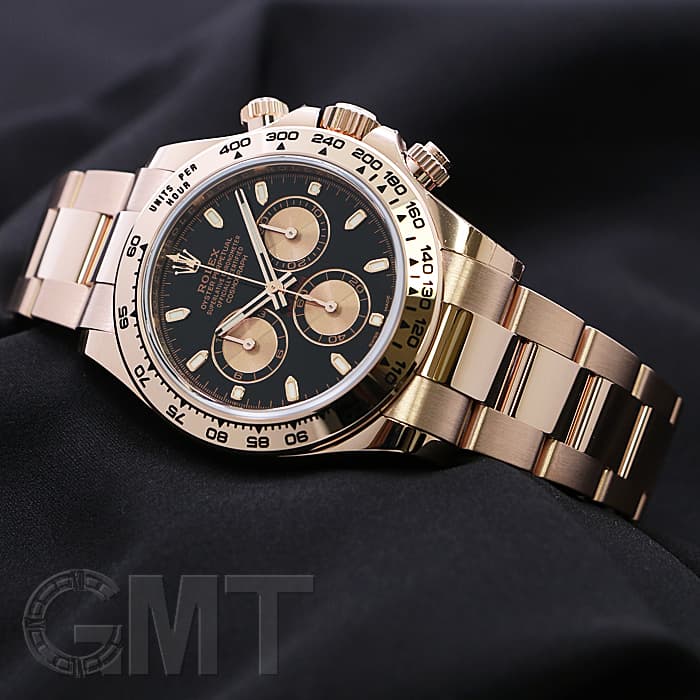 未使用)ROLEX ロレックス デイトナ 116505 ブラック/ピンク