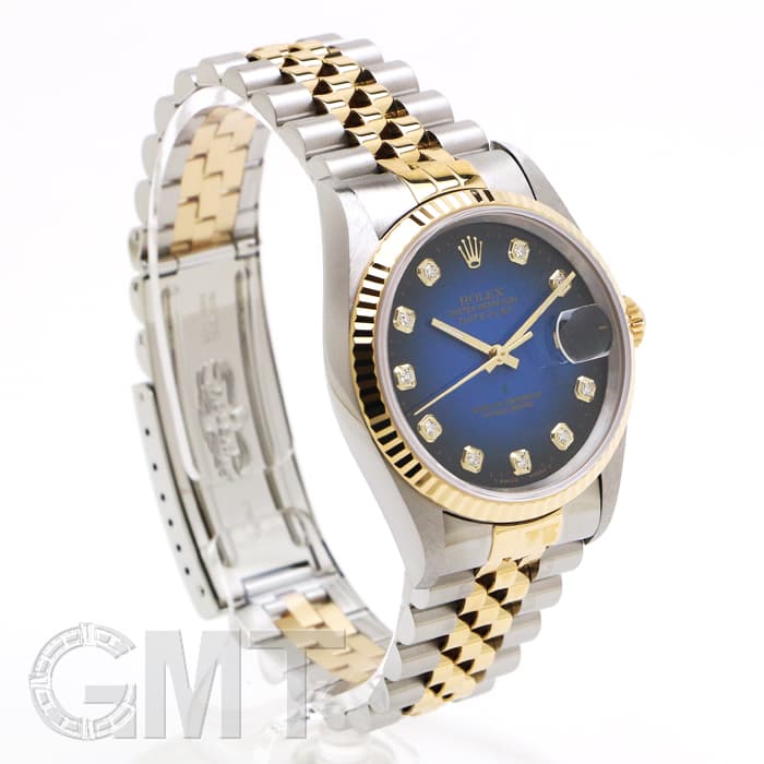 中古)ROLEX ロレックス デイトジャスト 16233G ブルーグラデーション W