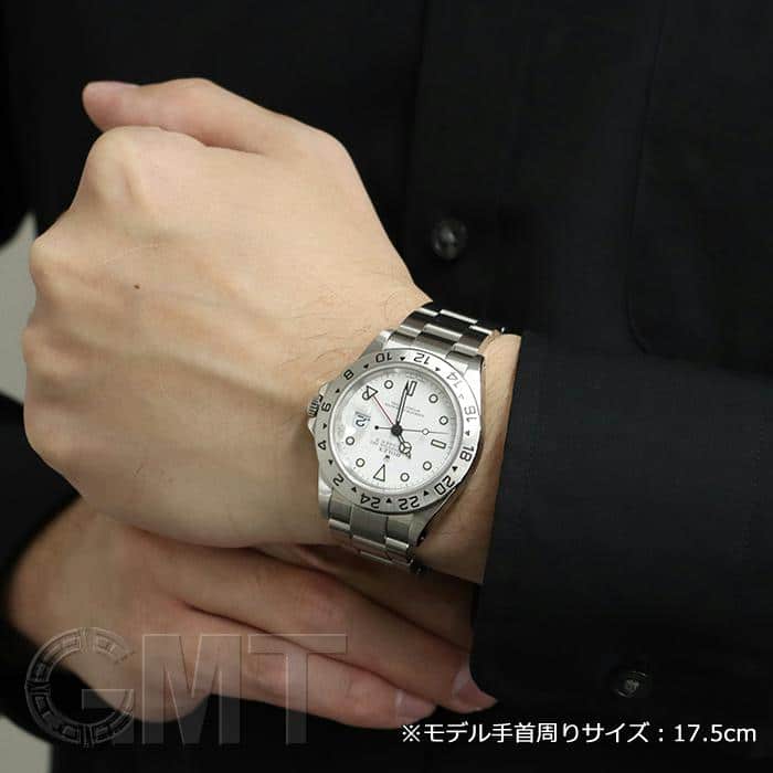 中古)ROLEX ロレックス エクスプローラー II 16570 ホワイト オール 