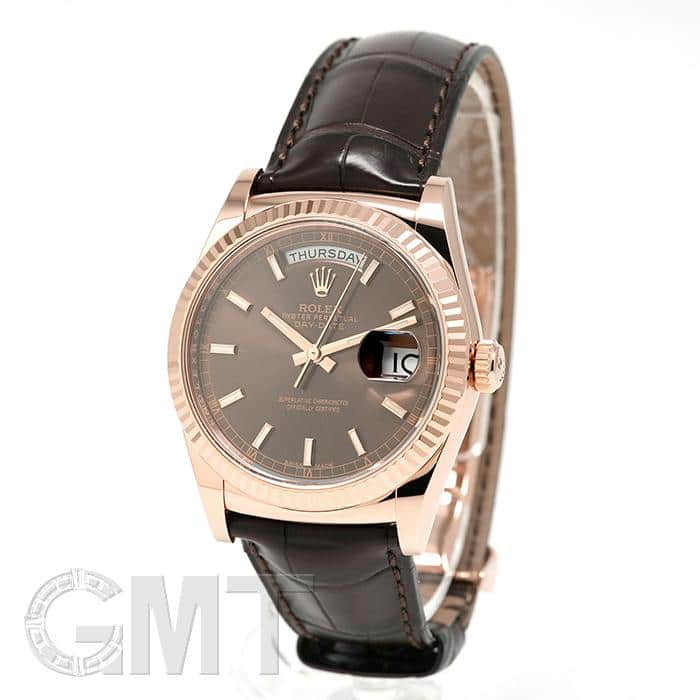 〇 純正品！ROLEX ロレックス 革ベルト 118135用 茶色 YZ5739 〇 純正