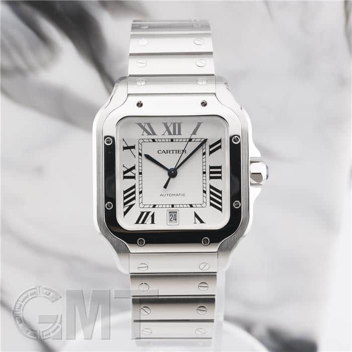 中古)CARTIER カルティエ サントス ドゥ カルティエ LM WSSA0018