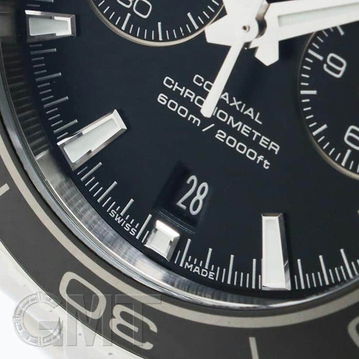 新品)OMEGA オメガ シーマスター プラネットオーシャン クロノグラフ
