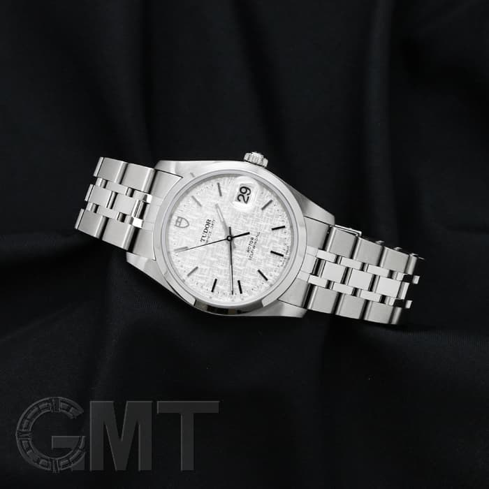 新品)TUDOR チューダー プリンス デイト シルバーモザイク 34mm 74000