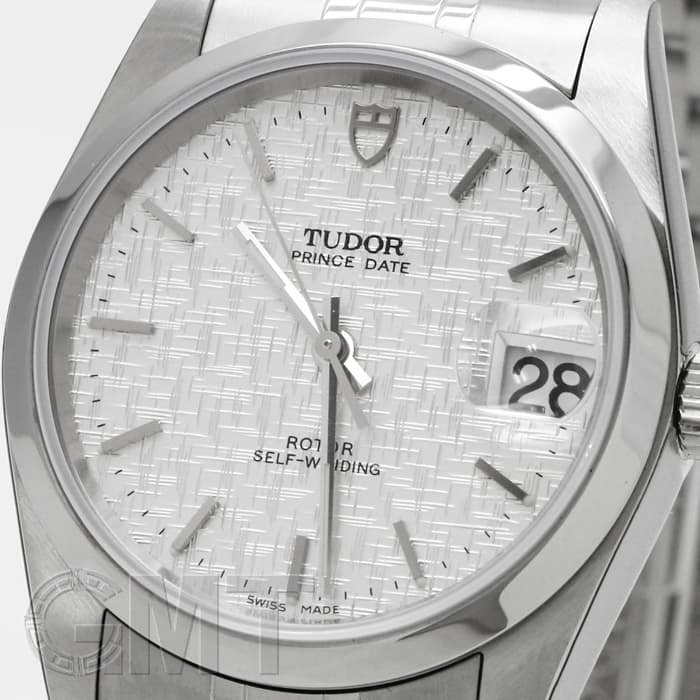 新品)TUDOR チューダー プリンス デイト シルバーモザイク 34mm 74000