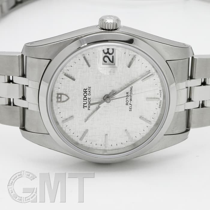 新品)TUDOR チューダー プリンス デイト シルバーモザイク 34mm 74000