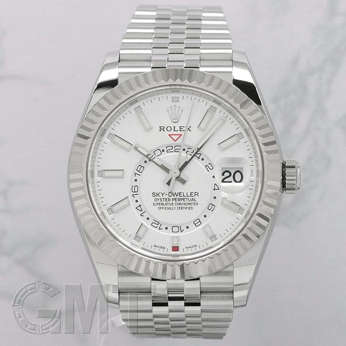 中古)ROLEX ロレックス スカイドゥエラー 326934 ホワイト
