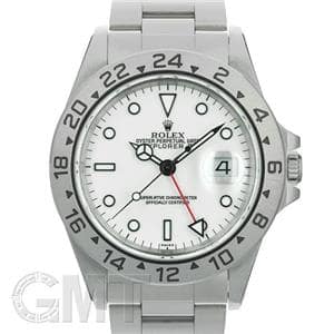 ROLEX ロレックス エクスプローラー II 16570 ホワイト オンリースイス メイン