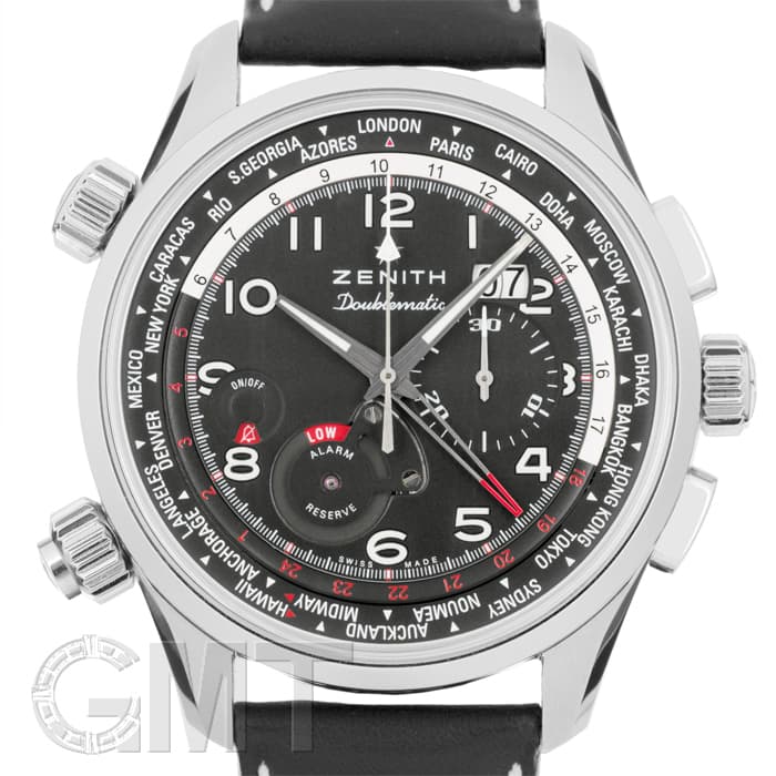 委託)ZENITH ゼニス エル・プリメロ パイロット ダブルマティック