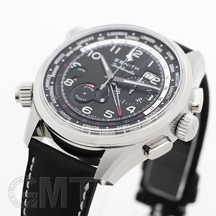 委託)ZENITH ゼニス エル・プリメロ パイロット ダブルマティック