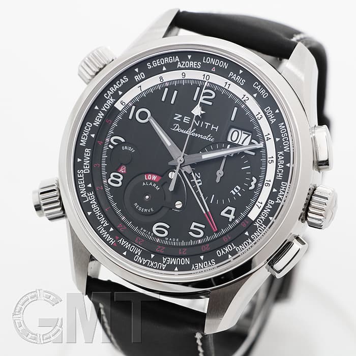 委託)ZENITH ゼニス エル・プリメロ パイロット ダブルマティック