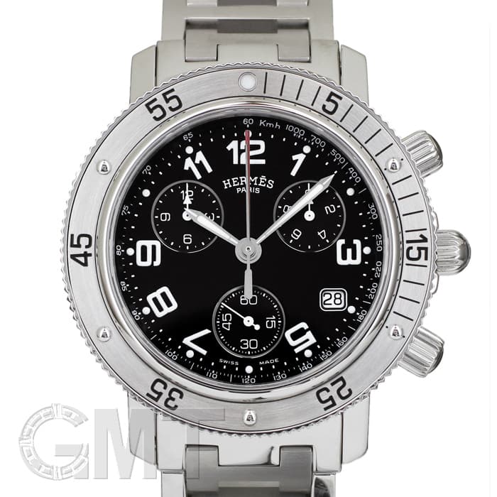 中古)HERMES エルメス クリッパー クリッパー ダイバー クロノグラフ