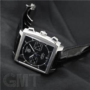 TAG HEUER タグ・ホイヤー モナコ クロノグラフ CAW2110.FC6177 ブラック メイン