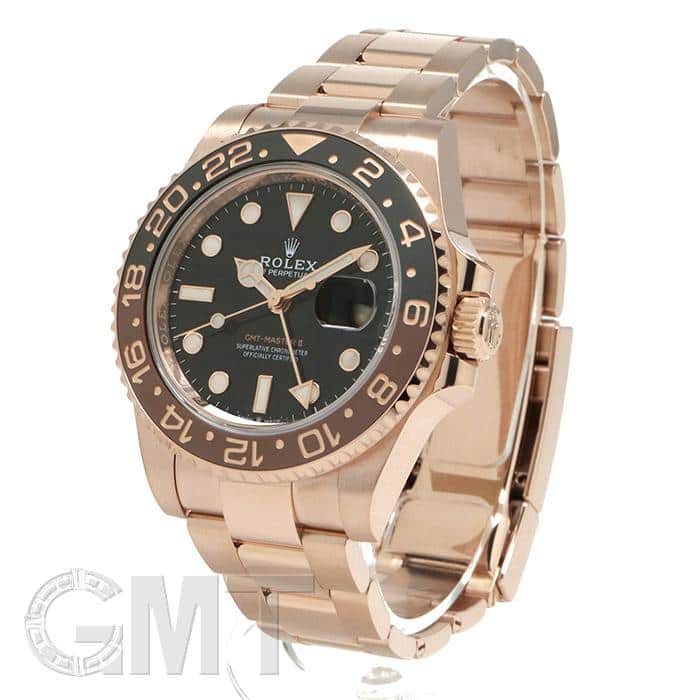 中古)ROLEX ロレックス GMTマスター II 126715CHNR ブラック/ブラウン