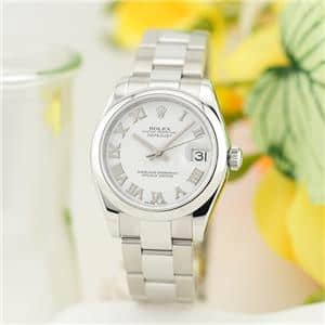 ROLEX ロレックス デイトジャスト 178240 ホワイトローマ メイン