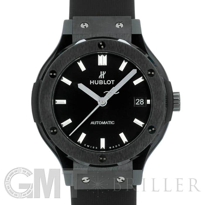 新品)HUBLOT ウブロ クラシック フュージョン ブラックセラミック 565