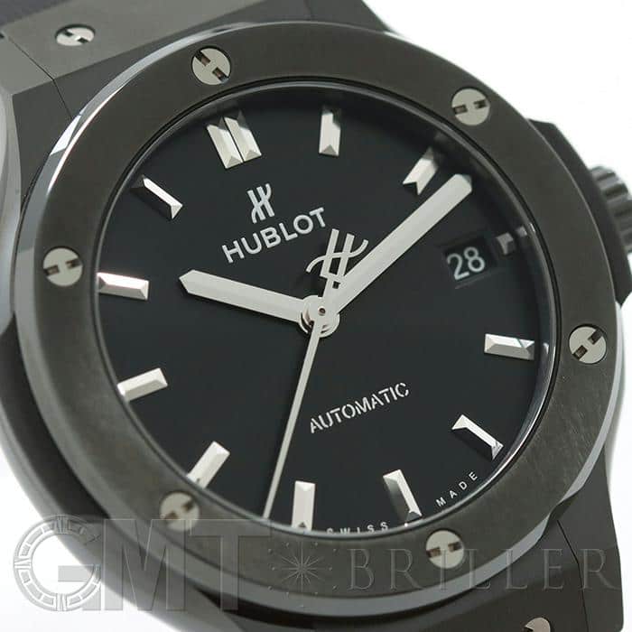 新品)HUBLOT ウブロ クラシック フュージョン ブラックセラミック 565