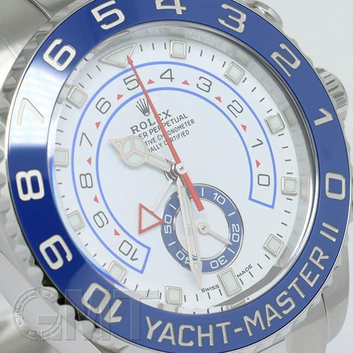 中古)ROLEX ロレックス ヨットマスター II 116680 白針（商品ID