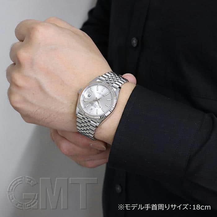 中古)ROLEX ロレックス デイトジャスト 126234 シルバー ジュビリー