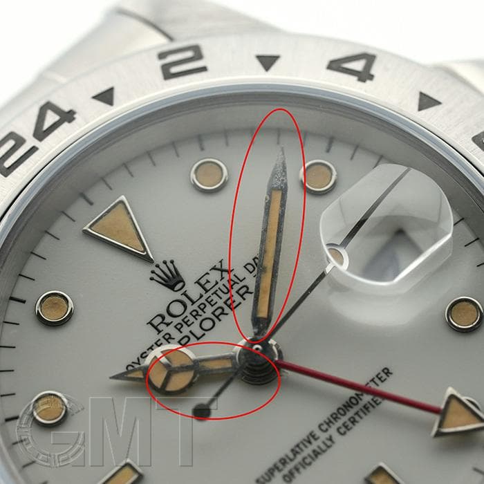 中古)ROLEX ロレックス エクスプローラー II 16550 アイボリー（商品ID