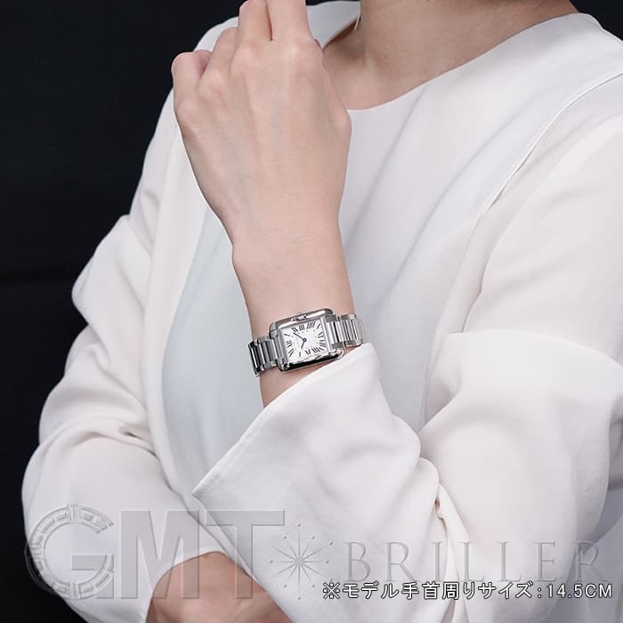 Bonieta  タンクアングレーズSM W5310022 保証書あり 新品)CARTIER カルティエ タンク アングレーズ SM W5310022（商品ID