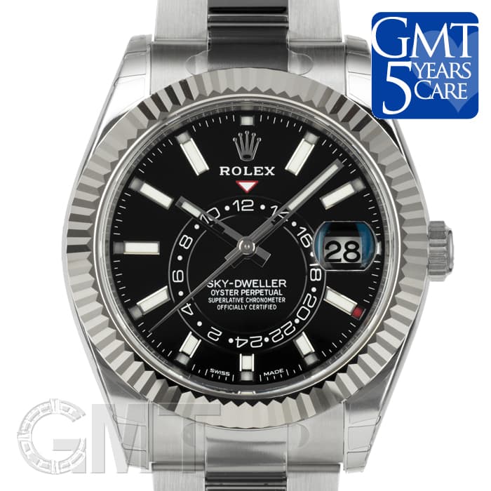 新品)ROLEX ロレックス スカイドゥエラー 326934 ブラック オイスター