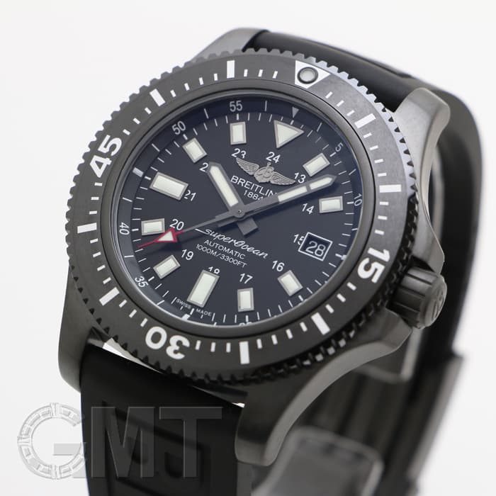 新品)BREITLING ブライトリング スーパーオーシャン ブラックラバー