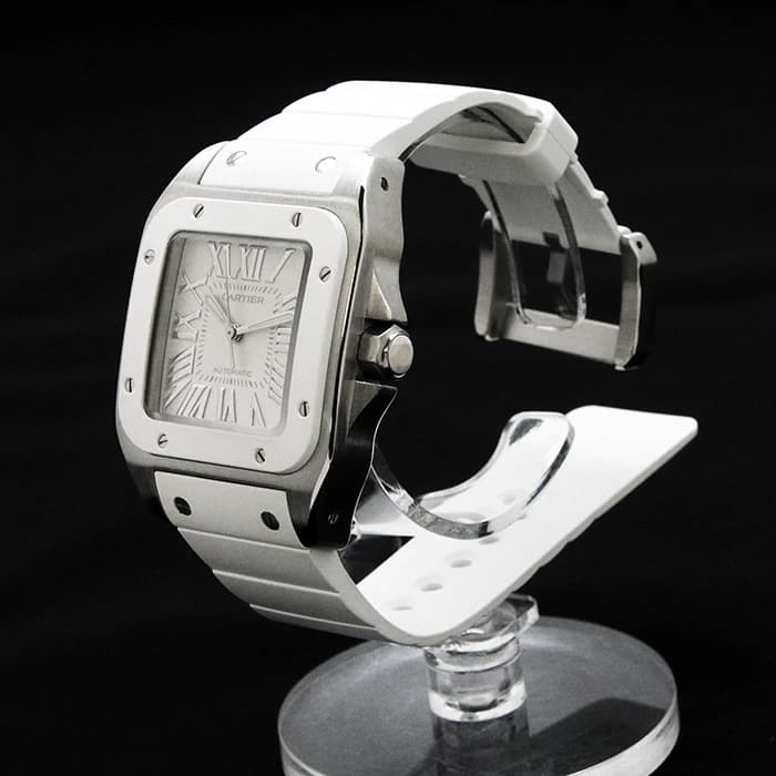 カルティエ CARTIER がめっ W20122U2 サントス100MM 自動巻き