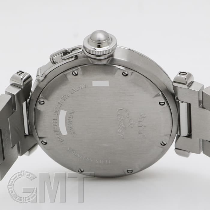 中古)CARTIER カルティエ パシャC ビッグデイト ホワイト W31044M7