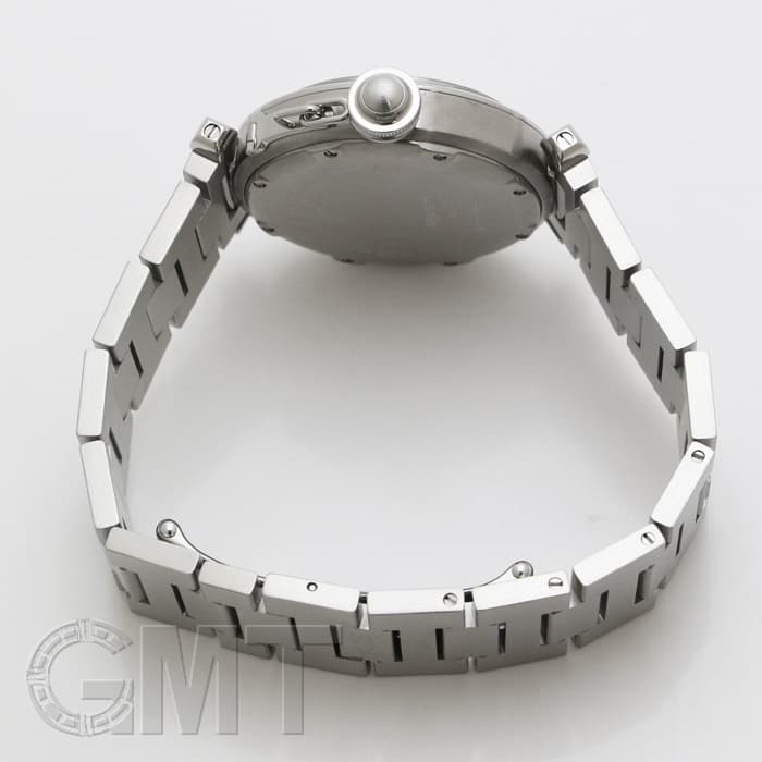 中古 カルティエ CARTIER W31044M7 ホワイト ユニセックス 腕時計 中古)CARTIER カルティエ パシャC ビッグデイト ホワイト W31044M7
