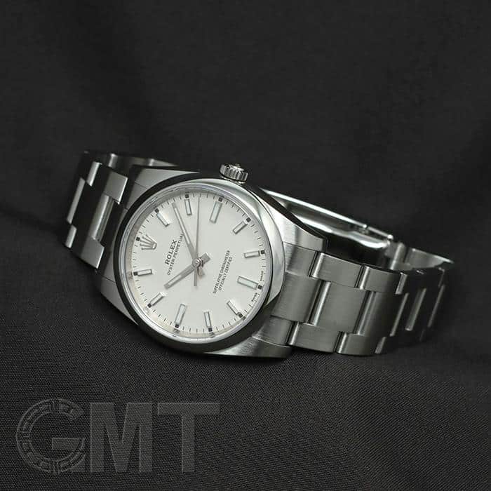 中古)ROLEX ロレックス オイスターパーペチュアル 114200 ホワイト