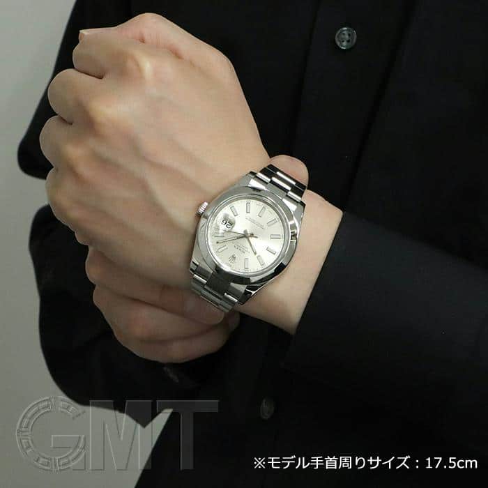 中古)ROLEX ロレックス デイトジャスト II 116300 シルバー 中古)ROLEX ロレックス デイトジャスト II 116300 シルバー