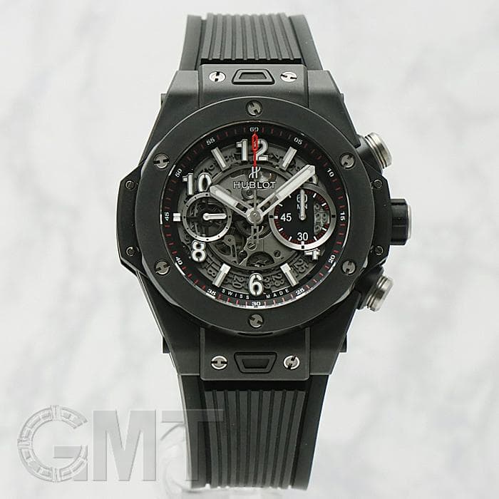 中古)HUBLOT ウブロ ビッグバン ウニコ ブラックマジック セラミック
