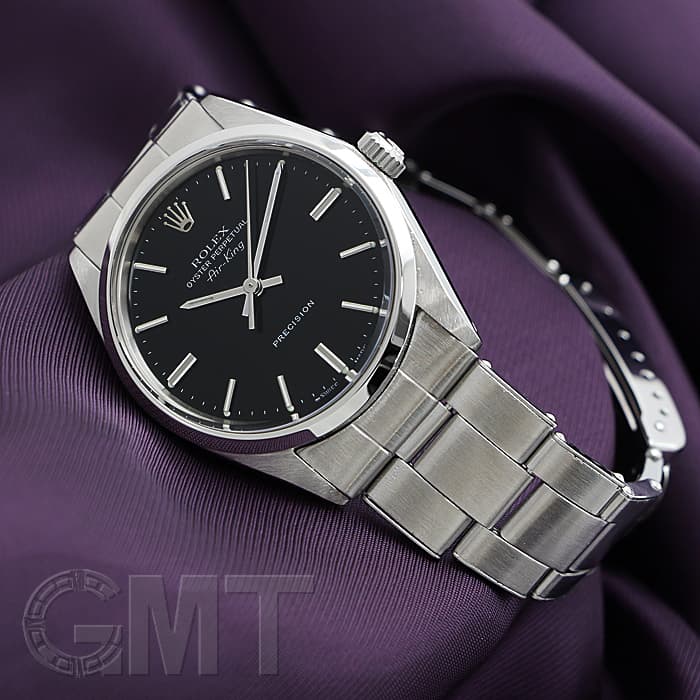 中古)ROLEX ロレックス エアキング 5500 ブラック（商品ID