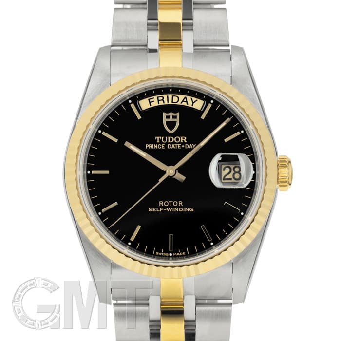新品)TUDOR チューダー プリンス デイトデイ ブラック 36mm 76213