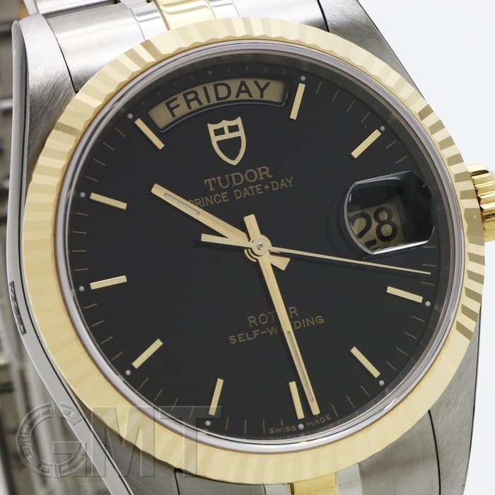 新品)TUDOR チューダー プリンス デイトデイ ブラック 36mm M76213