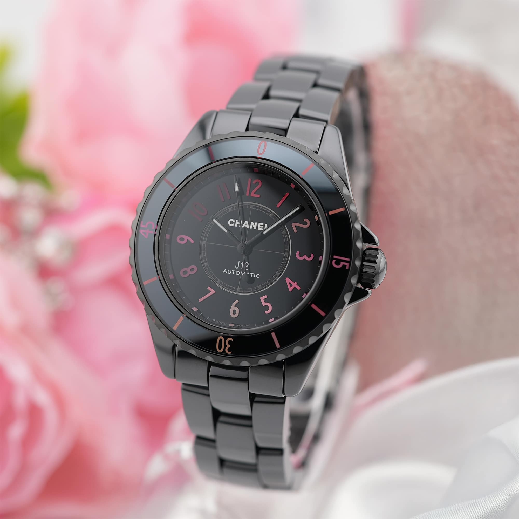 新品)CHANEL シャネル J12 BLUSH キャリバー 12.2 33mm H10311（商品ID