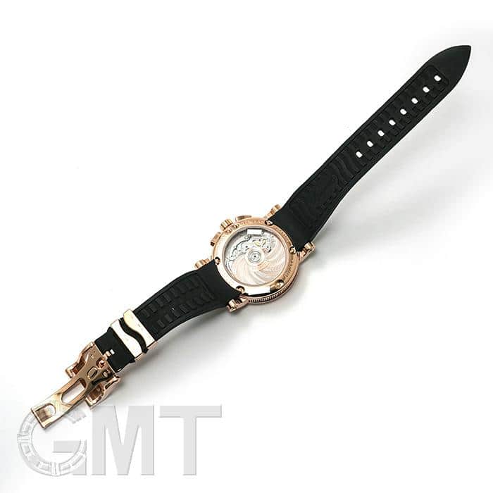 中古)BREGUET ブレゲ マリーン II クロノグラフ 5827BR/Z2/5ZU ローズ