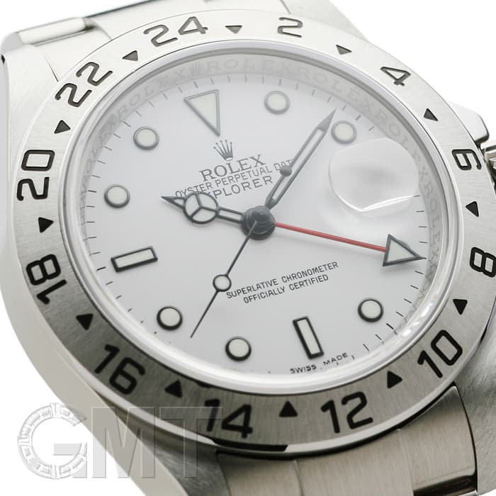 中古)ROLEX ロレックス エクスプローラー II Ref.16570 WH（商品