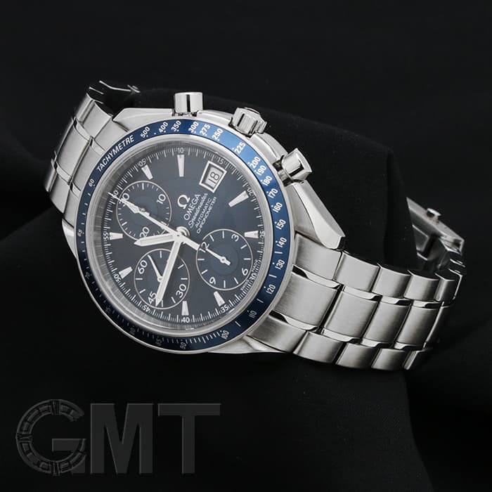 中古)OMEGA オメガ スピードマスター デイト 3212.80 ブルー（商品ID