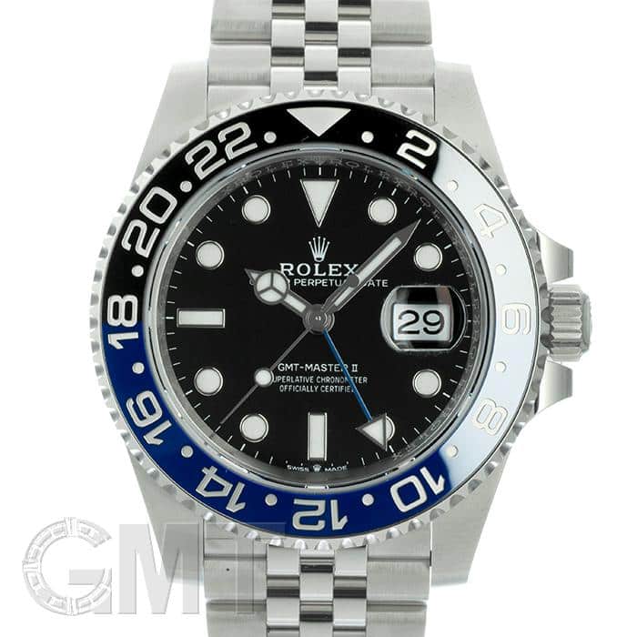未使用)ROLEX ロレックス GMTマスター II 126710BLNR ブルーブラック