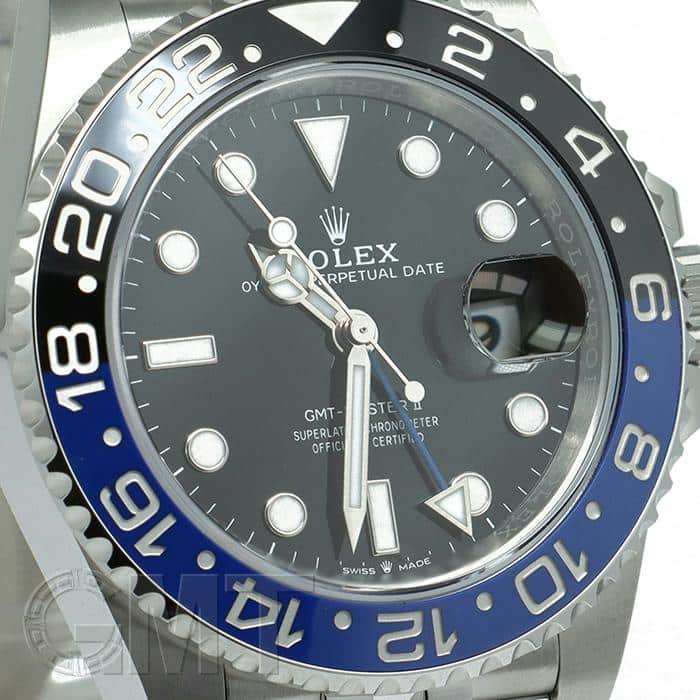 未使用)ROLEX ロレックス GMTマスター II 126710BLNR ブルーブラック