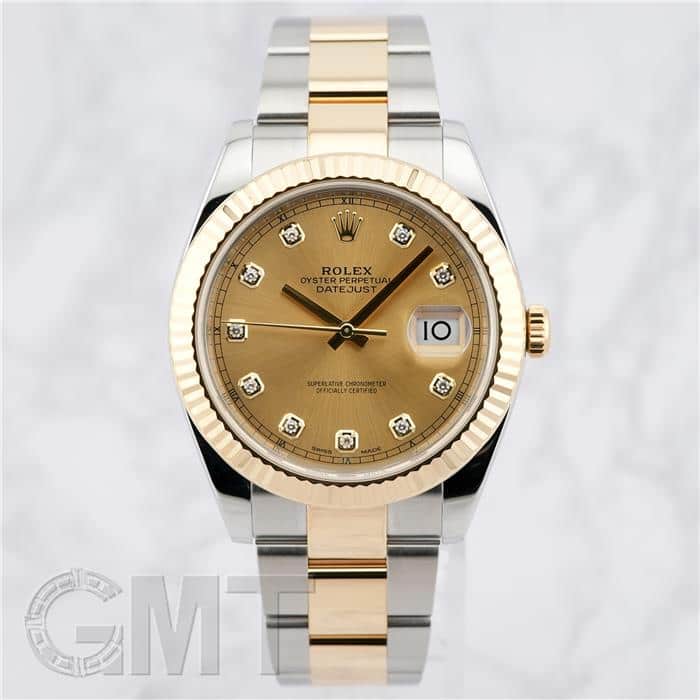 中古)ROLEX ロレックス デイトジャスト 41 126333G シャンパン  