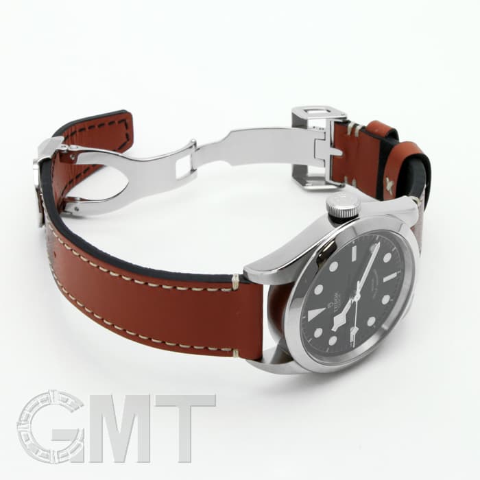 チューダーヘリテージブラックベイ　革ベルト 新品)TUDOR チューダー ヘリテージブラックベイ 41 79540