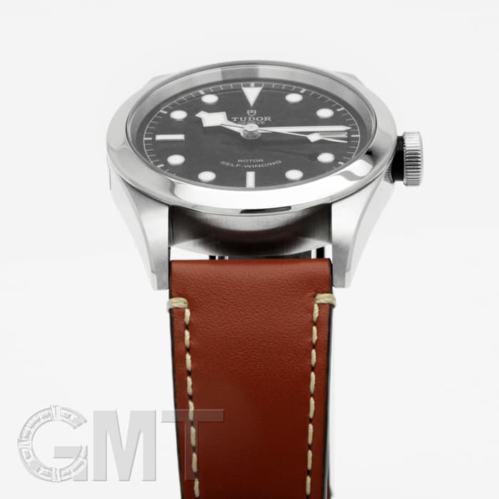 チューダーヘリテージブラックベイ　革ベルト 新品)TUDOR チューダー ヘリテージブラックベイ 41 79540