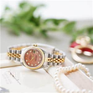 ROLEX ロレックス デイトジャスト 79173G ピンクオパール ジュビリー メイン