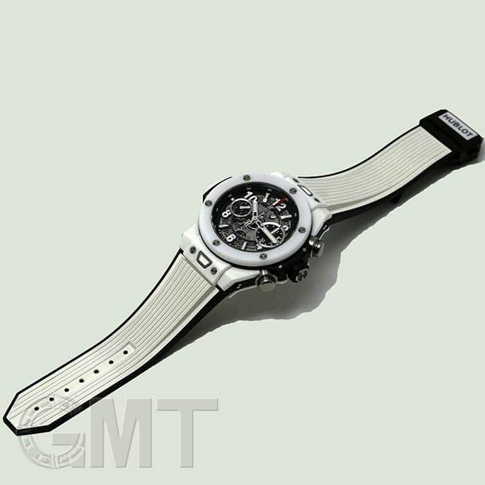 中古)HUBLOT ウブロ ビッグバン ウニコ ホワイトセラミック 45mm 411