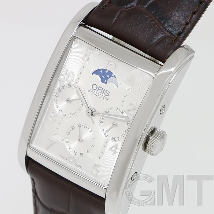 新品)ORIS オリス レクタンギュラー コンプリケーション シルバー 582