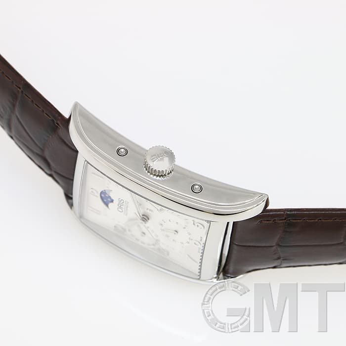 新品)ORIS オリス レクタンギュラー コンプリケーション シルバー 582