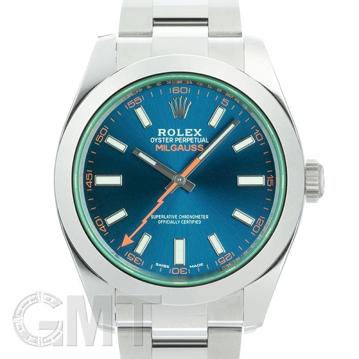 中古)ROLEX ロレックス ミルガウス 116400GV Zブルー（商品ID